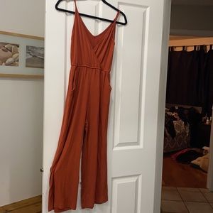 Rusty orange jumpsuit sz small